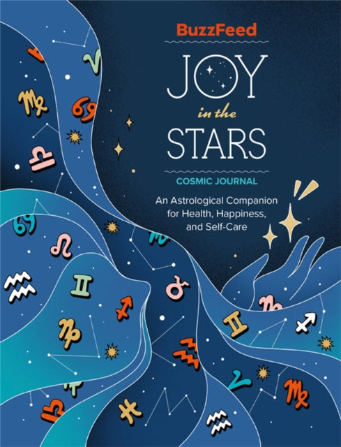 Book cover of: BuzzFeed Joy in the Stars Cosmic Journal. By: BuzzFeed