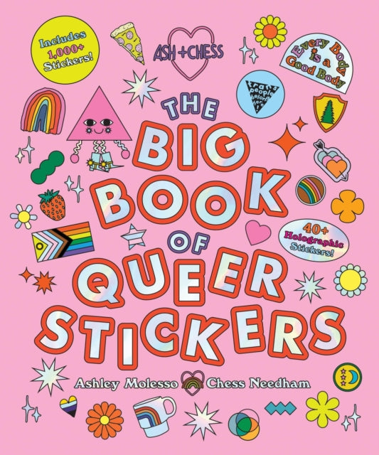 Book cover of: Big Book of Queer Stickers. By: Ashley Molesso