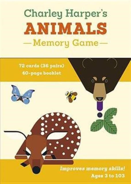 Book cover of: Charley Harper’s Animals Memory Game