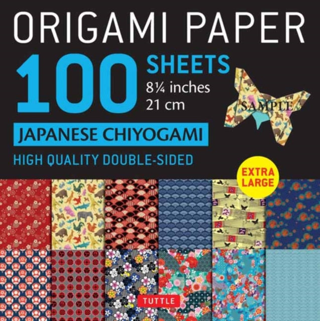 Book cover of: Origami Paper 100 sheets Japanese Chiyogami 8 1/4" (21 cm). By: Tuttle Tuttle Studio