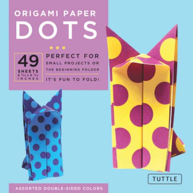 Book cover of: Origami Paper - Dots - 6 3/4" - 49 Sheets. By: Tuttle Tuttle Publishing
