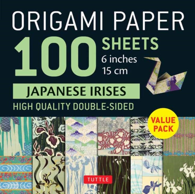 Book cover of: Origami Paper 100 sheets Japanese Flowers 6" (15 cm). By: Tuttle Tuttle Studio