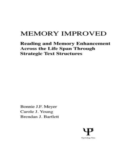 Book cover of: Memory Improved. By: Bonnie J.F. Meyer