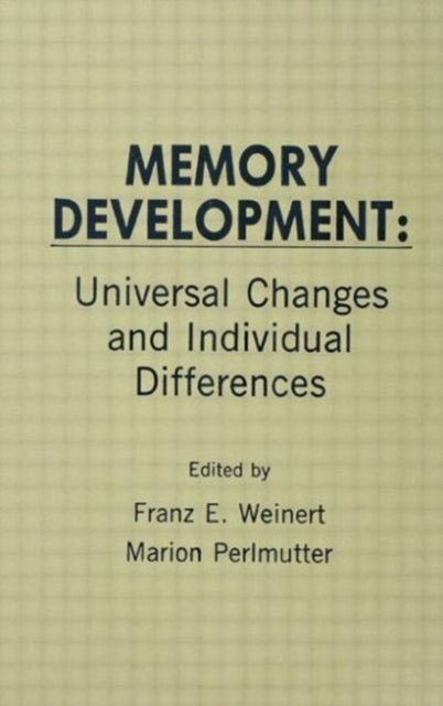 Book cover of: Memory Development