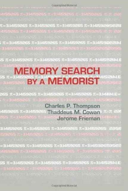 Book cover of: Memory Search By A Memorist