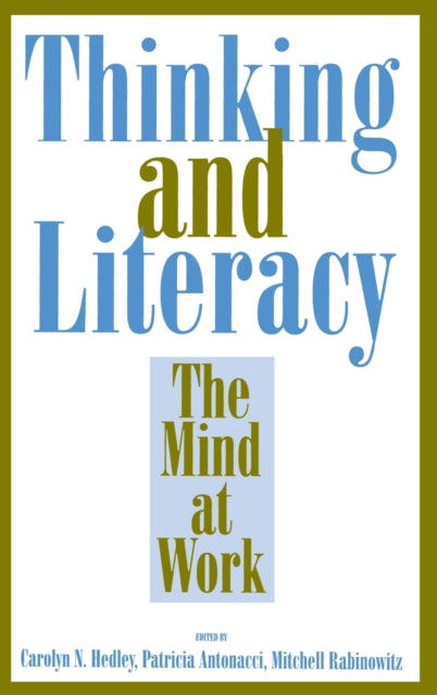 Book cover of: Thinking and Literacy