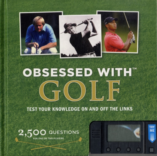 Book cover of: Obsessed with Golf. By: Dave Shedloski