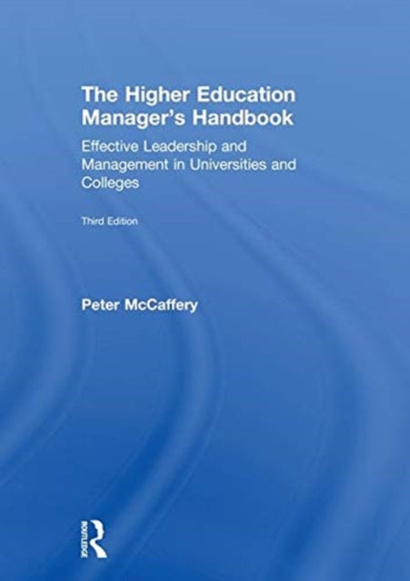 Book cover of: Higher Education Manager's Handbook. By: Peter McCaffery