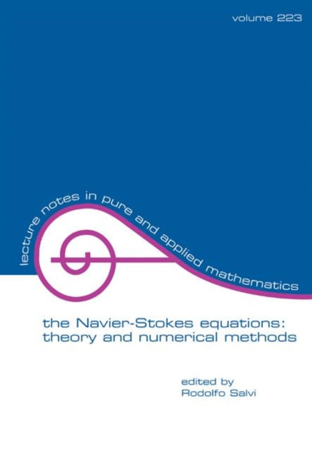 Book cover of: Navier-Stokes Equations. By: Rodolfo Salvi