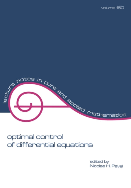Book cover of: Optimal Control of Differential Equations