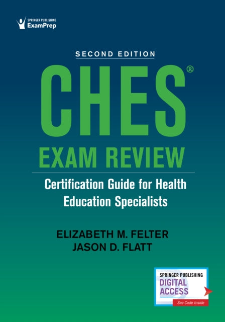 Book cover of: CHES® Exam Review. By: Elizabeth M. Felter