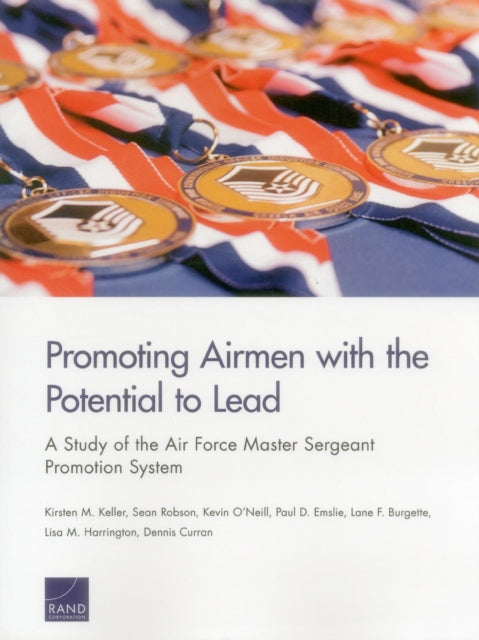 Book cover of: Promoting Airmen with the Potential to Lead. By: Keller