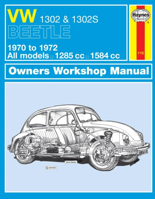Book cover of: VW 1302 & 1302S (70 - 72) Haynes Repair Manual