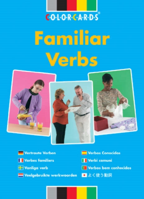 Book cover of: Familiar Verbs: Colorcards. By: Speechmark