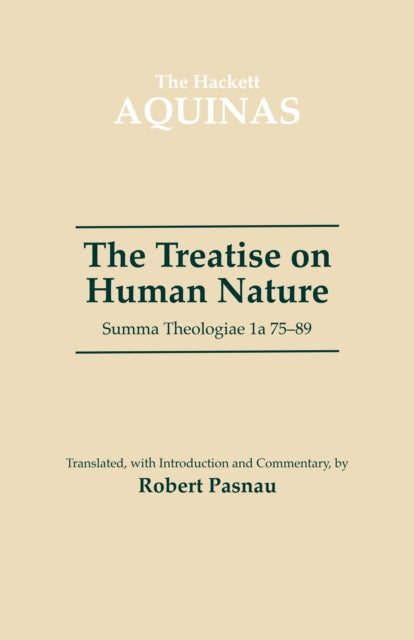 Book cover of: Treatise on Human Nature. By: Thomas Aquinas