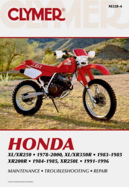 Book cover of: Honda XL/XR250 (1978-2000) & XL/XR350R (1983-1985) Motorcycle Service Repair Manual