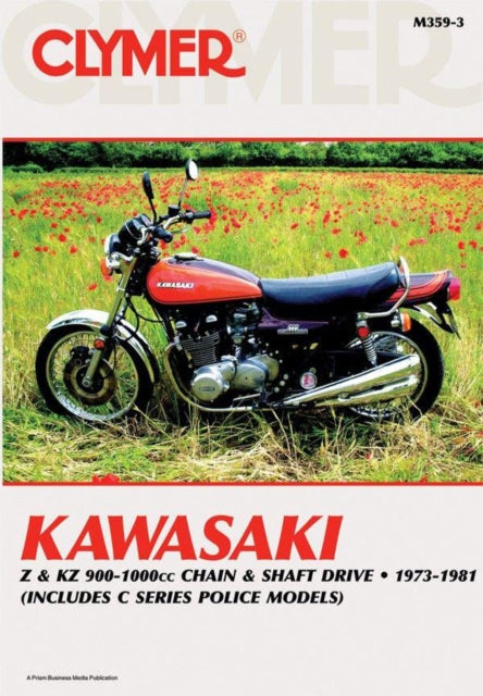 Book cover of: Kawasaki Z & KZ 900-1000 Cc Chain. By: Clymer Publications