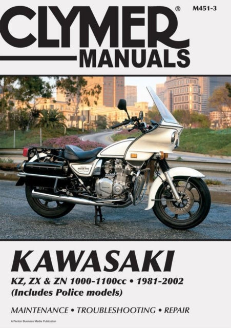 Book cover of: Kawasaki KZ, ZX & Zn 1000-1100Cc. By: Clymer Publications