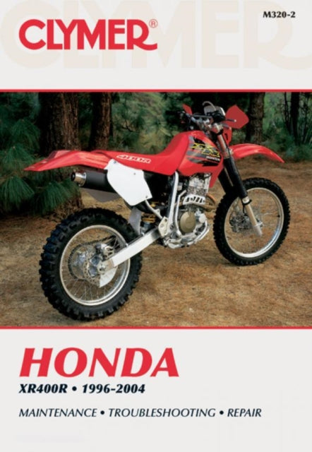 Book cover of: Honda XR400R Motorcycle (1996-2004) Service Repair Manual