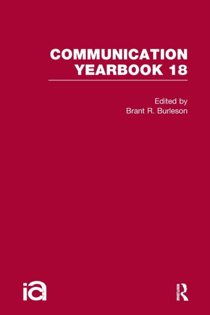 Book cover of: Communication Yearbook 18