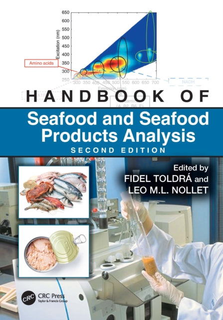 Book cover of: Handbook of Seafood and Seafood Products Analysis. By: Fidel Toldrá