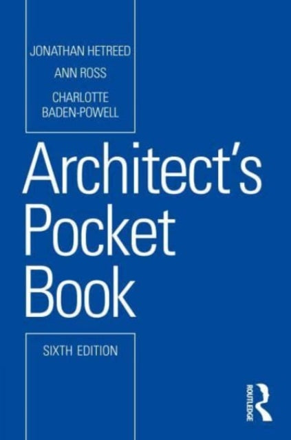 Book cover of: Architect's Pocket Book. By: Jonathan Hetreed