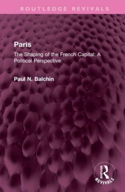 Book cover of: Paris. By: Paul N. Balchin
