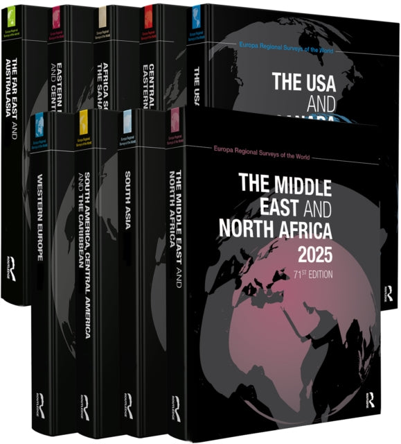 Book cover of: Europa Regional Surveys of the World 2025. By: Europa Europa Publications
