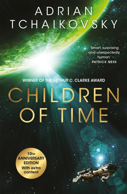 Children of Time, The 10th Anniversary Edition of the Arthur C. Clarke Award winning science fiction novel 9781035076192 Adrian Tchaikovsky