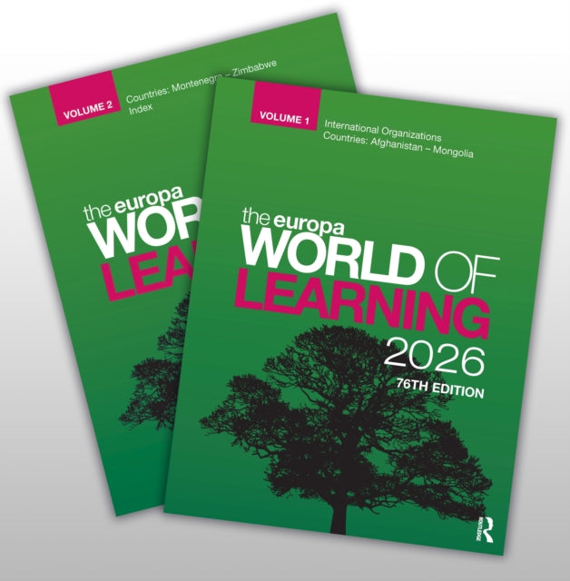 Book cover of: Europa World of Learning 2026