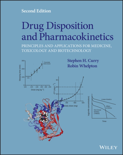 Book cover of: Drug Disposition and Pharmacokinetics. By: Stephen H. Curry