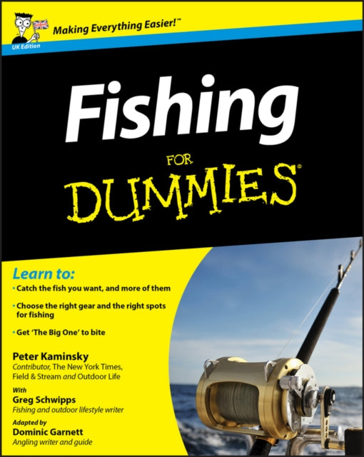Book cover of: Fishing For Dummies, UK Edition. By: Dominic Garnett