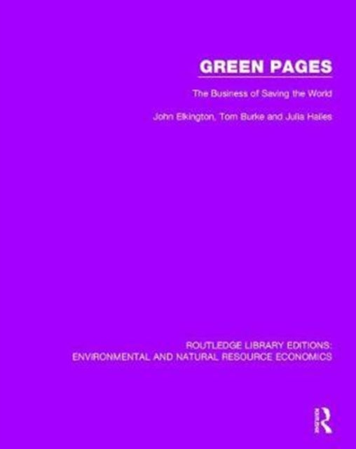 Book cover of: Green Pages. By: John Elkington