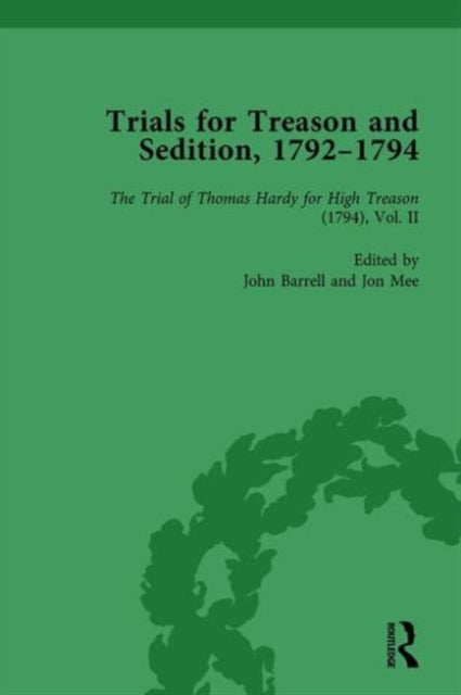 Book cover of: Trials for Treason and Sedition, 1792-1794, Part I Vol 3. By: John Barrell
