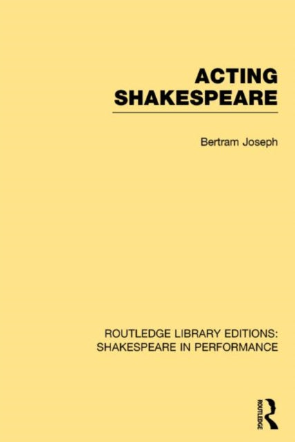 Book cover of: Acting Shakespeare
