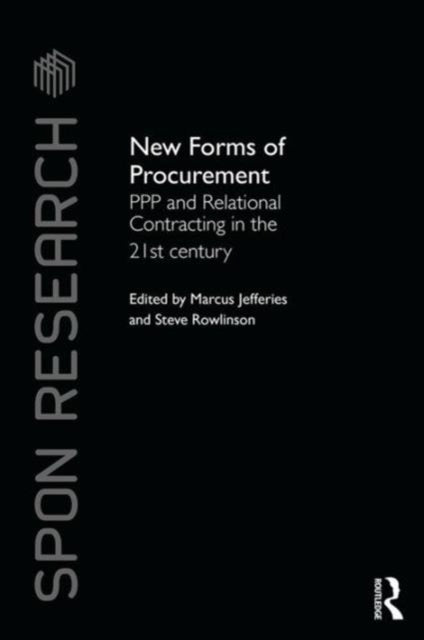 Book cover of: New Forms of Procurement. By: Marcus C. Jefferies