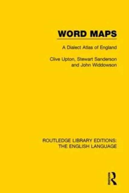 Book cover of: Word Maps. By: Clive Upton