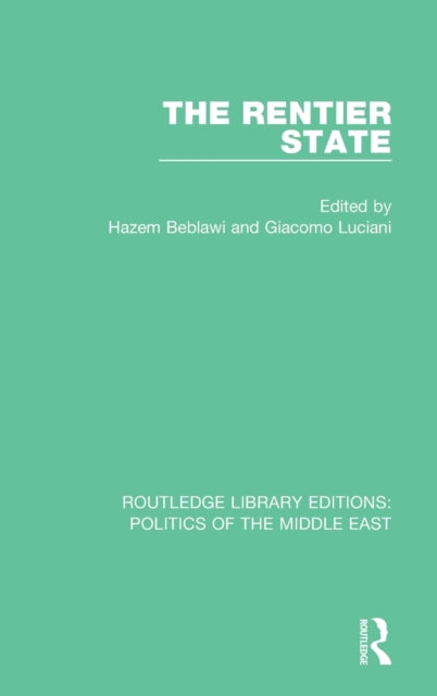 Book cover of: Rentier State. By: Hazem Beblawi