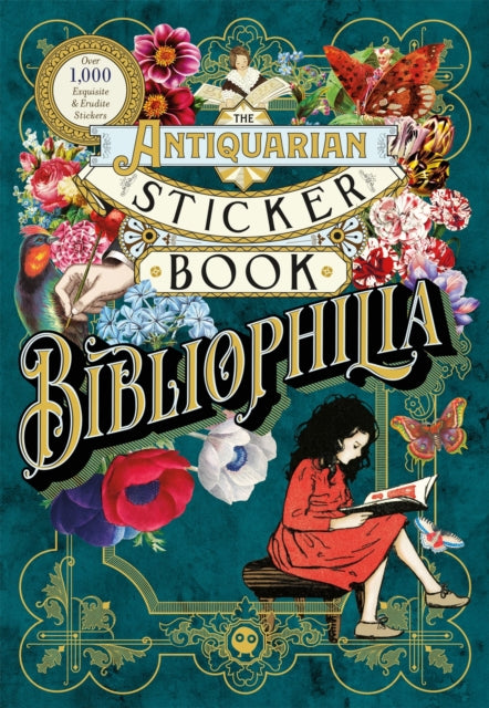 Book cover of: Antiquarian Sticker Book: Bibliophilia. By: Odd Dot