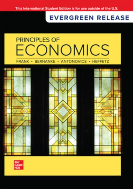 Book cover of: Principles of Economics: 2024 Release ISE. By: FRANK