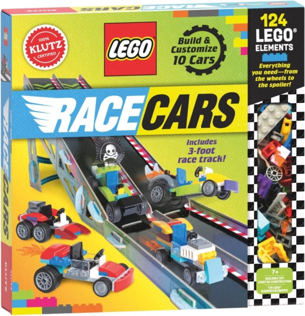 Book cover of: LEGO Race Cars. By: Editors of Klutz
