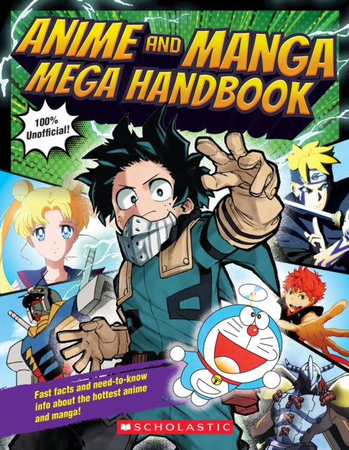 Book cover of: Anime and Manga Mega Handbook. By: Scholastic