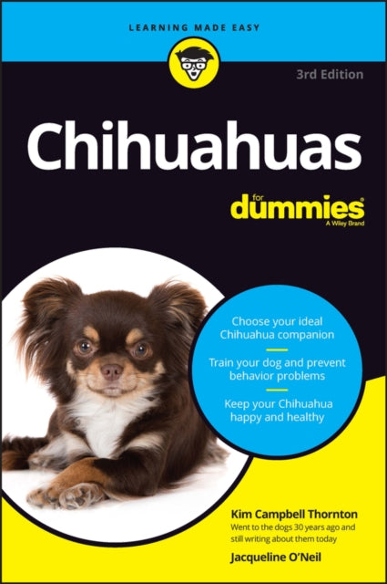 Book cover of: Chihuahuas For Dummies. By: Kim Campbell Thornton