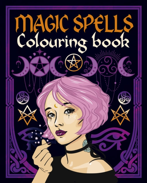 Book cover of: Magic Spells Colouring Book