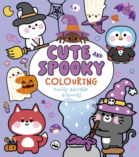 Book cover of: Cute and Spooky Colouring