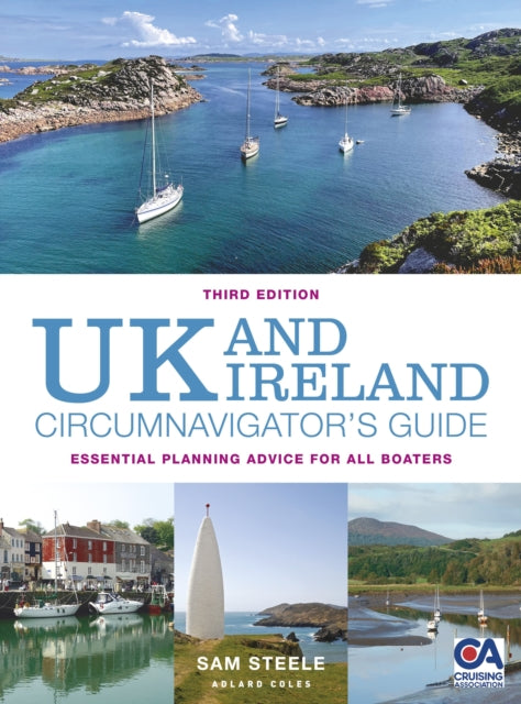 Book cover of: UK and Ireland Circumnavigator’s Guide 3rd edition. By: Sam Steele