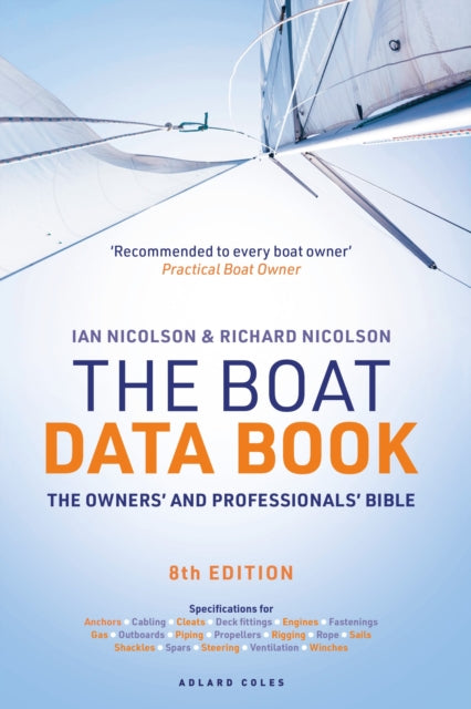Book cover of: Boat Data Book 8th Edition. By: Ian Nicolson
