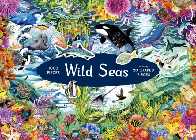 Book cover of: Wild Seas Jigsaw
