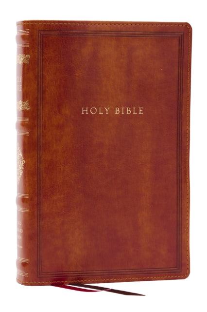 Book cover of: RSV Personal Size Bible with Cross References, Brown Leathersoft, Thumb Indexed, (Sovereign Collection). By: Zondervan