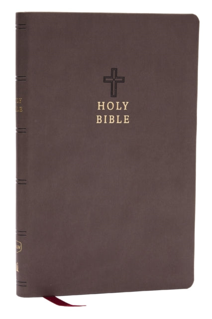 Book cover of: NKJV Holy Bible, Value Ultra Thinline, Charcoal Leathersoft, Red Letter, Comfort Print. By: Zondervan